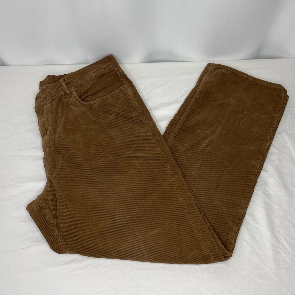 Polo Ralph Lauren Brown Corduroy Pants 38x30 | Classic Straight Fit Cotton